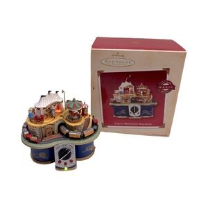 Hallmark Keepsake Circus Mountain‎ Railroad Holiday Ornament 2002